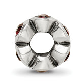 Sterling Silver Reflections January Preciosa Crystal Birthstone Bead